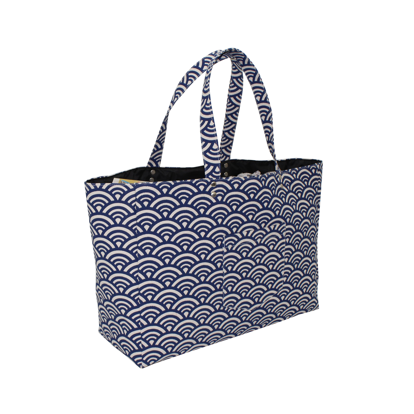 Inside Polyester Natural Canvas Tote Bag Capacity: 5 Kgs Kg/day