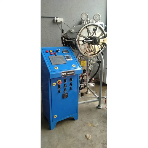 बेलनाकार क्षैतिज 3 ड्रम आटोक्लेव