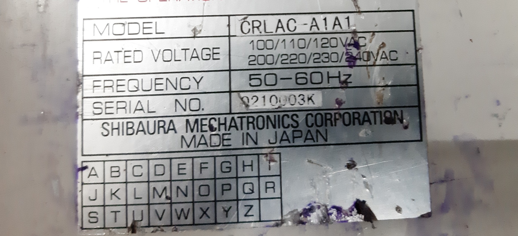 Shibaura Engineering Servo Drive Crlac-a1a1
