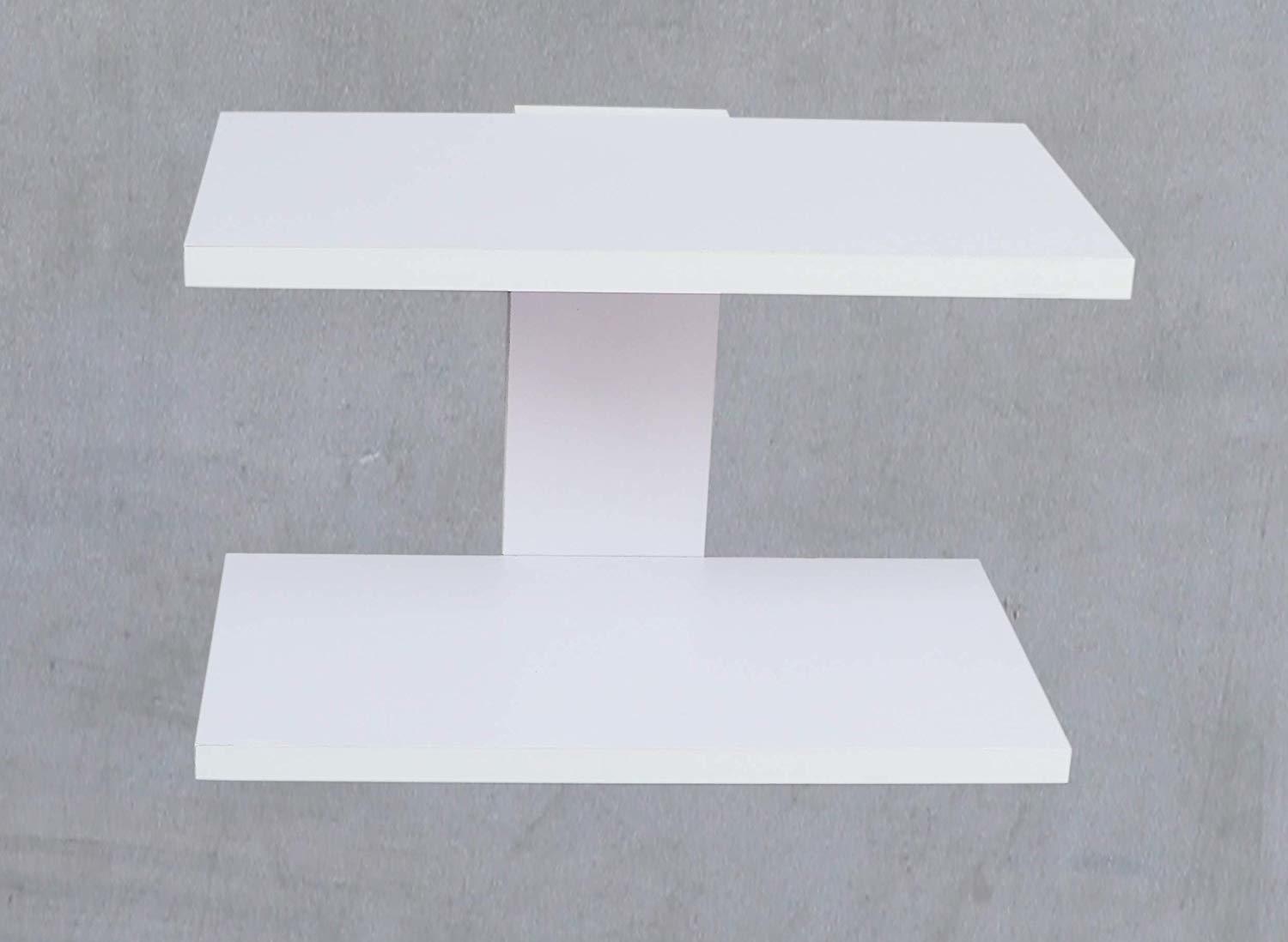 Trust Kart Wall Shelf Wall Mounted Book Shelves Wall Shelves Rack White