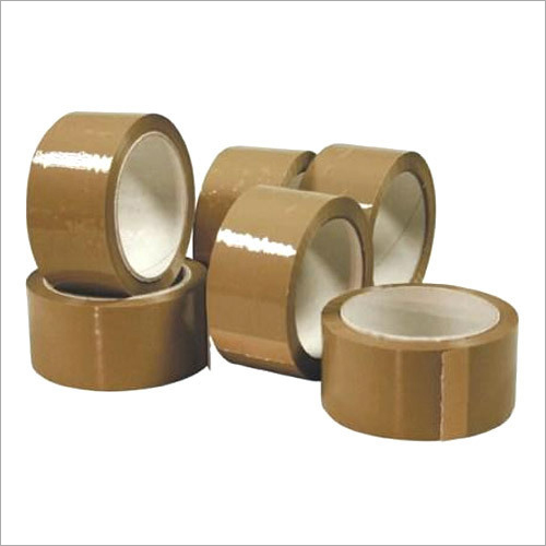 Brown Packaging Tape - BOPP Material, Various Thicknesses Available | Pressure Sensitive Adhesive, Ideal for Carton Sealing
