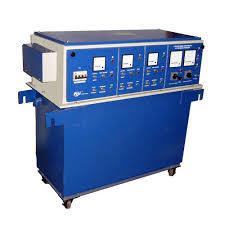 Servo Voltage Stabilizer - 90 Kva, Steel Material, Air & Oil Cooled, Digital Control, Green Finish, 415 V Output