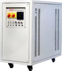 Servo Voltage Stabilizer - 90 Kva, Steel Material, Air & Oil Cooled, Digital Control, Green Finish, 415 V Output