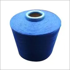 Synthetic Polyester Yarn - 100% Polyester, 5000 Meter Length, Multi-Color Filament | Dyed Finish for Vibrant Textiles