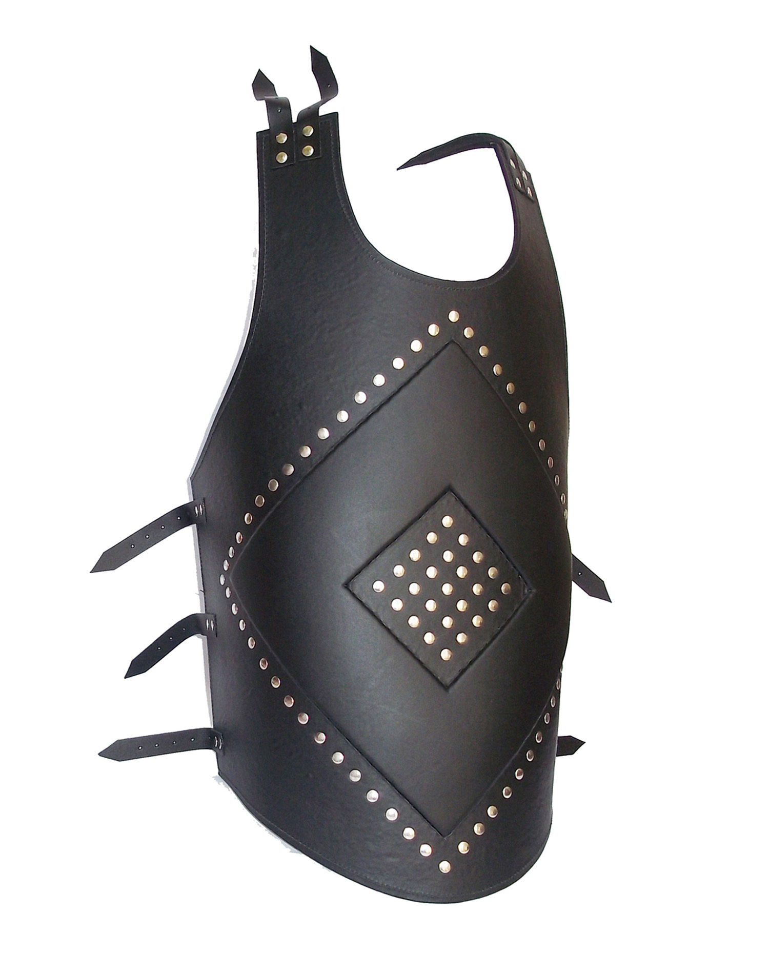 Metal Collectible Medieval Leather Armor Jacket
