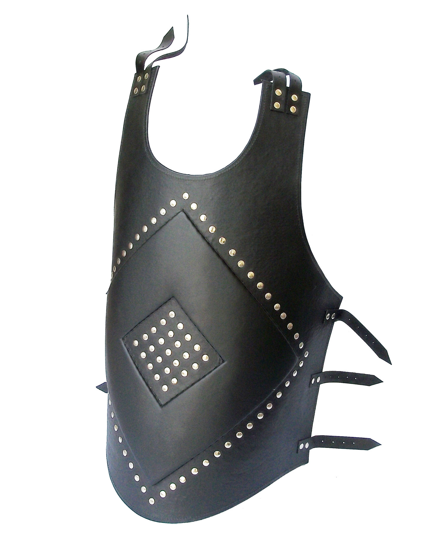 Metal Collectible Medieval Leather Armor Jacket