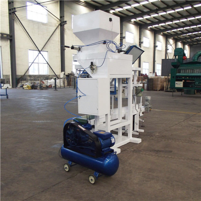 White Semi Automatic Bagging Scale System Packing Machine