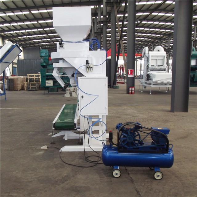 White Semi Automatic Bagging Scale System Packing Machine