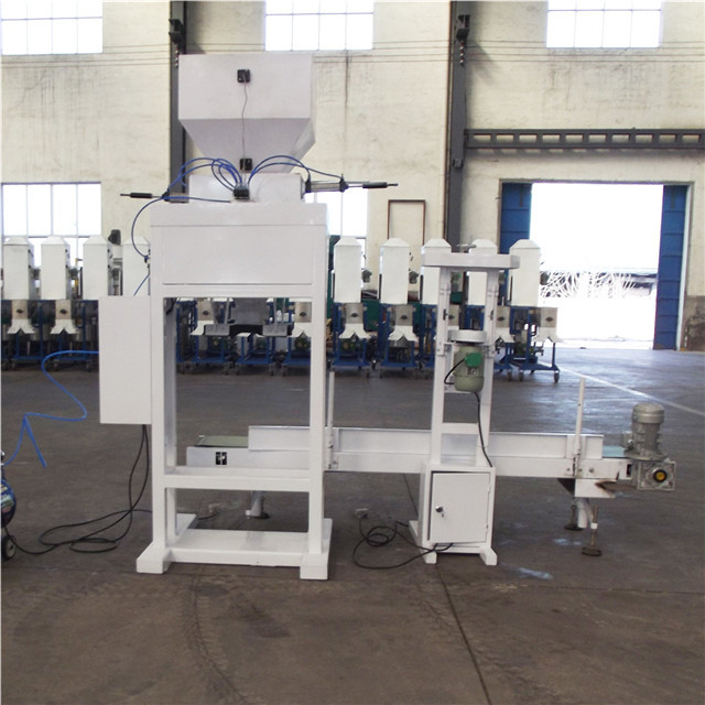 White Semi Automatic Bagging Scale System Packing Machine