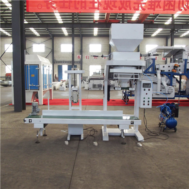 White Semi Automatic Bagging Scale System Packing Machine