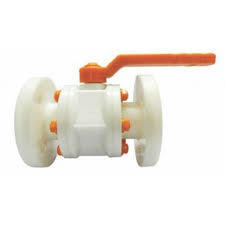 Pp Ball Valve Flange End - Application: Industrial