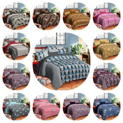 जेरी डबल बेड शीट सेट साइज