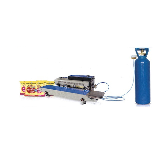Nitrogen Gas Flushing Continuous Band Sealer Machine