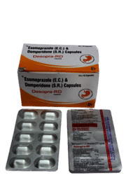 Esomeprazole 40mg + Domperidone 30mg Capsules