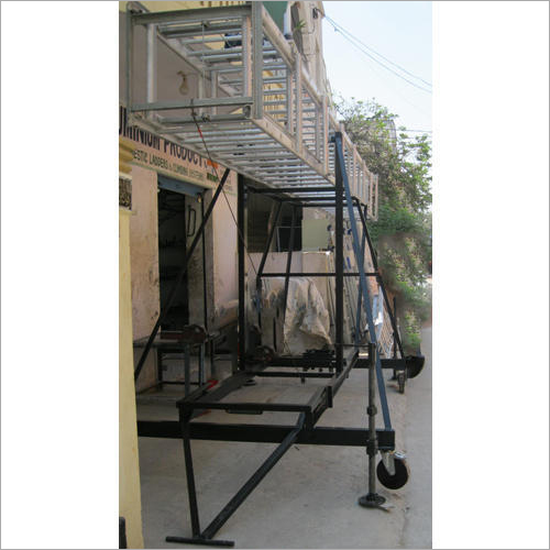 Aluminium Tiltable Telescopic Tower Ladders