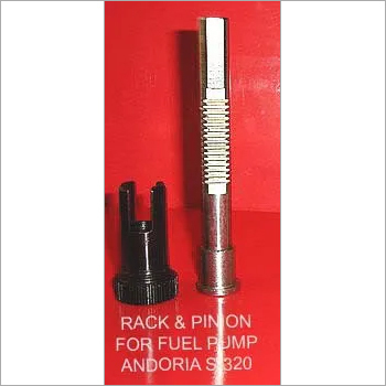 Rack & Pinion For Fuel Pump - Mild Steel & Carbon Steel, Silver Color - Durable, Corrosion Proof, Easy Installation