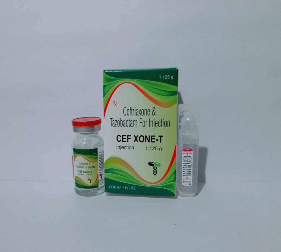 Ceftriaxone Tazobactam For Injection