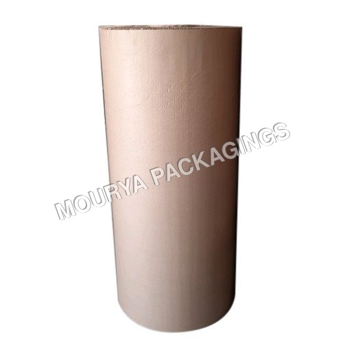 Plain Corrugated Roll - Durable Corrugated Cardboard, Variable Dimensions & Weight, Single/Double/Triple Ply