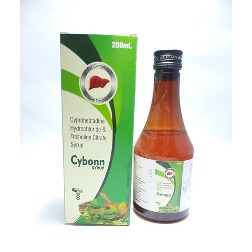 Cyproheptadine - 2mg, Tricholin Citrate 275mg Syrup with Sorbitol for Enhanced Nutritional Support