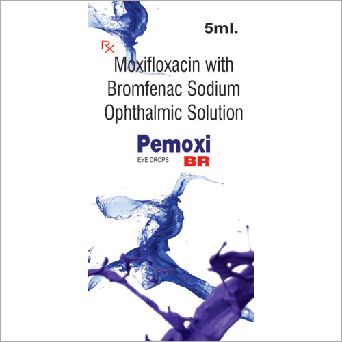 Moxifloxacin With Bromfenac Sodium Ophthalmic Solution Eye Drops