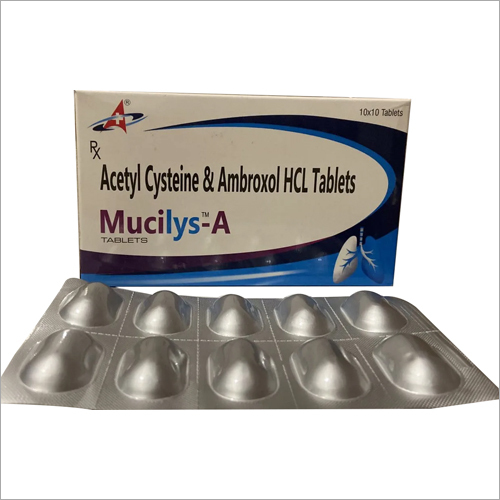 Acetyl Cysteine and Ambroxol HCL Tablets