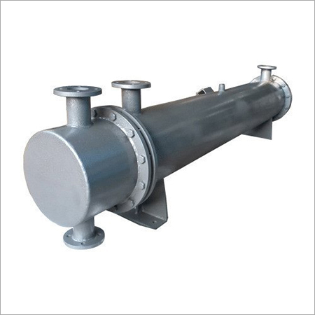 Water Cooled Heat Exchanger - Stainless Steel, 1000mm x 200mm x 150mm Dimensions , 10 Bar Pressure , 150°C Temperature , 100 l/min Flow Rate , 10 Tubes , 25mm Tube Diameter