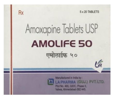 जेनेरिक Asendin Amoxapine 50mg टैबलेट