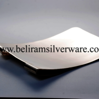 Silver Round Bottom Curved Bottom Modern Silver Platter at Best Price in Delhi | Beliram ...