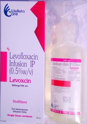 Levofloxacin Infusion - Plastic Material, Antibiotic Infusions For Bacterial & Skin Infections, Effective Treatment For Soft Tissue And Plague