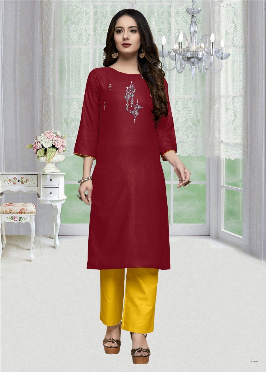 Galaxy Vol-6 Ladies Cotton Kurtis - M, L, Xl, Xxl | Customizable Logo, 3-4th Sleeve, Quick Dry, Washable, Perfect For All Seasons