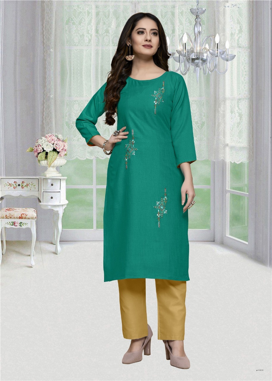 Galaxy Vol-6 Ladies Cotton Kurtis - M, L, Xl, Xxl | Customizable Logo, 3-4th Sleeve, Quick Dry, Washable, Perfect For All Seasons