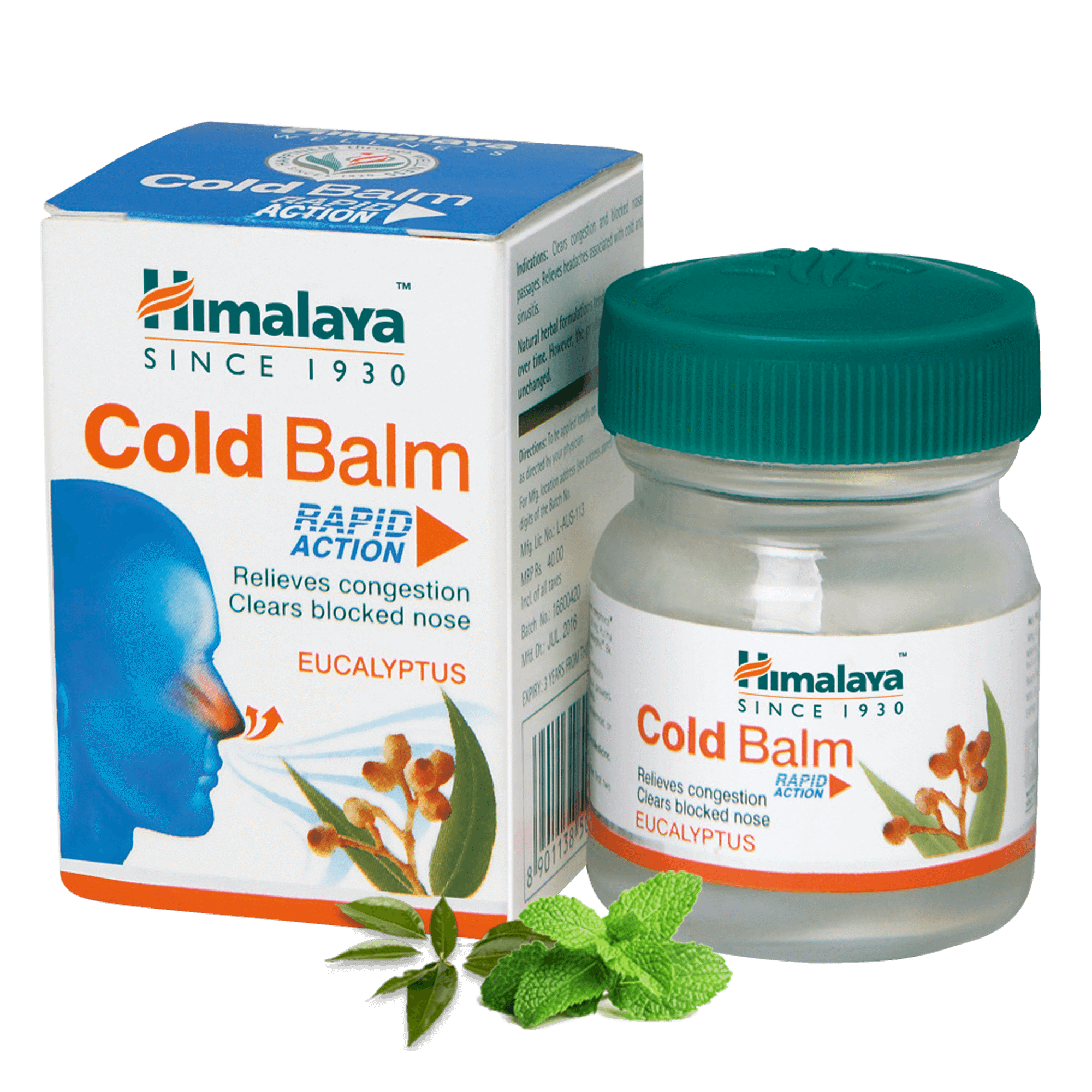 Cold & Pain Balm Age Group: Suitable For All