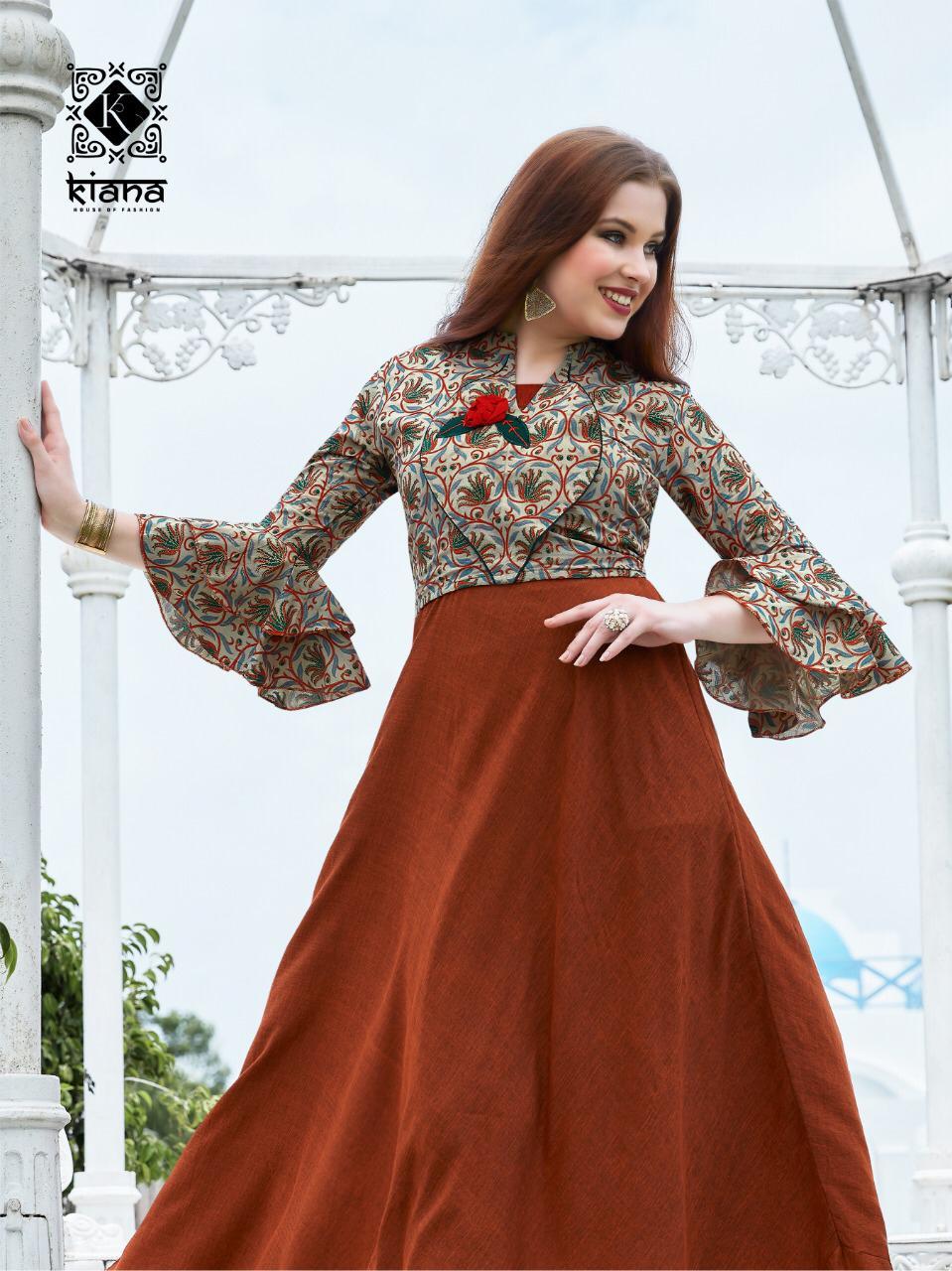Dry Cleaning Crown Vol 2 Westurn Type Long Fancy Kurtis