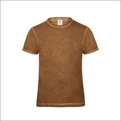 Men's Plain O-Neck Cotton T-Shirt - Short Sleeve Classic Fit | Casual Versatile Style, Everyday Wear