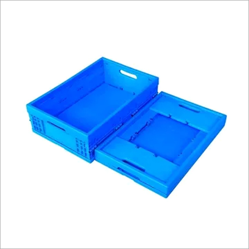 Foldable Plastic Crate - 600 x 400 x 170 mm , Durable and Strong, Eco-Friendly with 15-20 kg Lifting Capacity