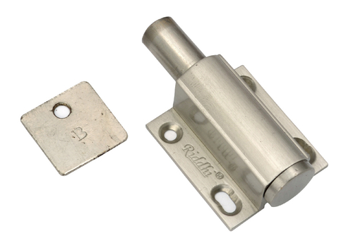 Brass Push Magnet - 38 mm Antique Finish | Surface Mounting for Cabinet Doors, Furniture & Enclosures, Weighs 145 g