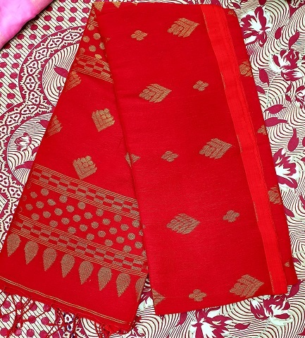 Handloom Saree - 100% Cotton Woven Fabric | Authentic Bengali Traditional Wear For All Seasons