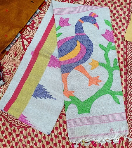 Handloom Saree - 100% Cotton Woven Fabric | Authentic Bengali Traditional Wear For All Seasons