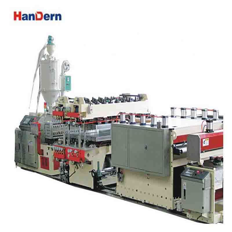 Automatic Pe Fluted Sheet Making Machine