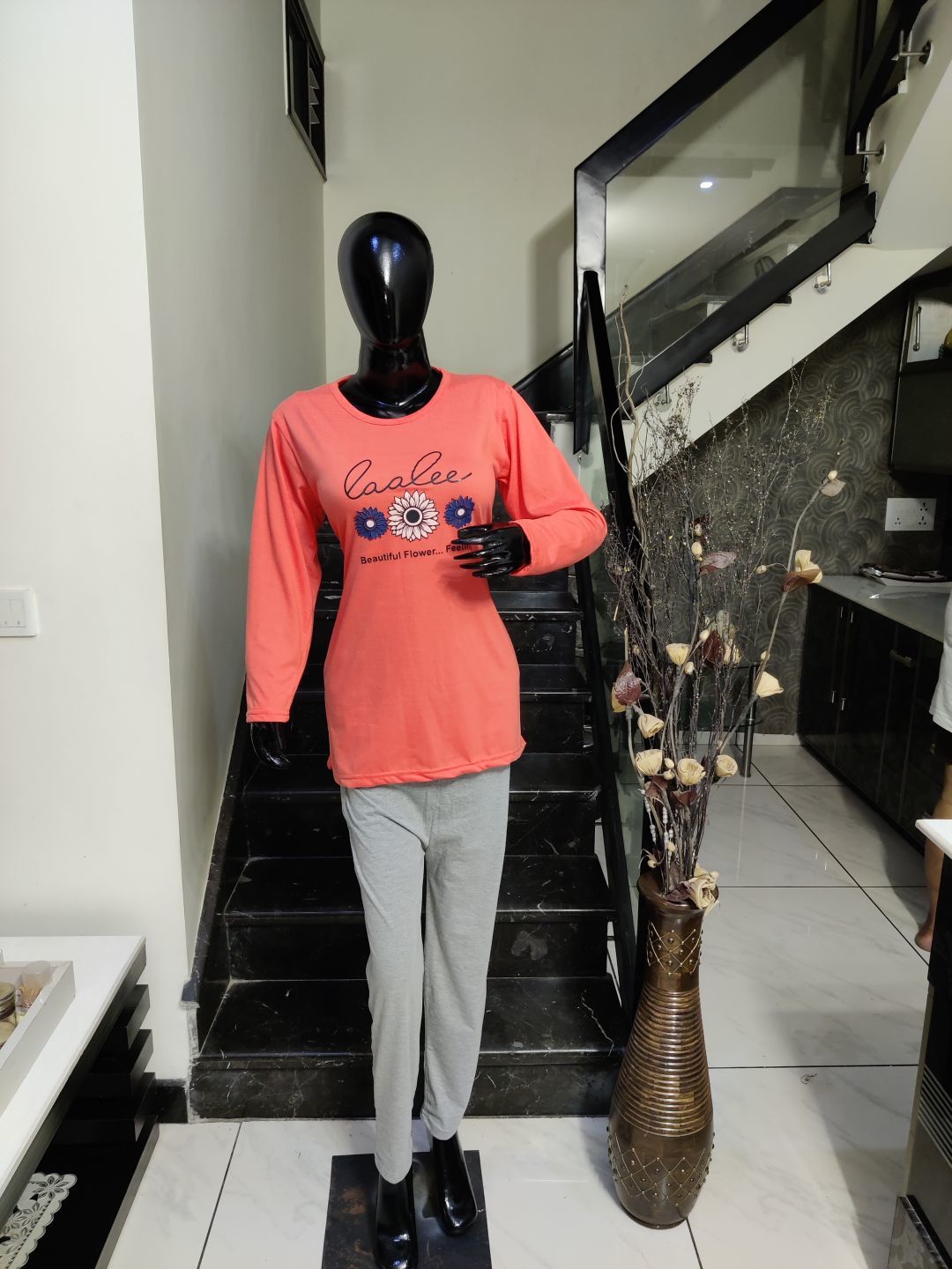 Cotton Full Sleeve Night Suits