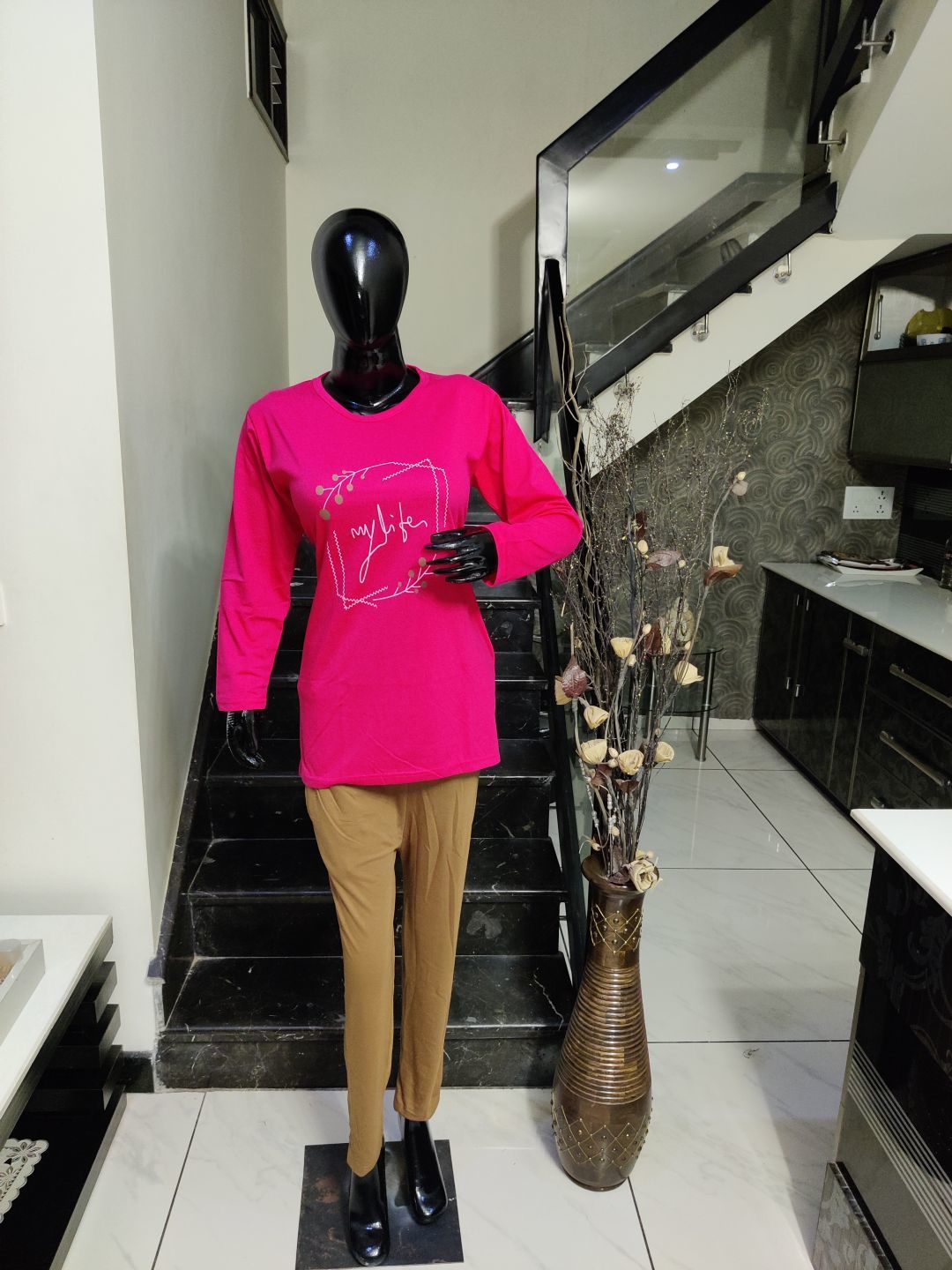 Cotton Full Sleeve Night Suits