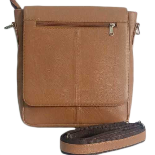 Brown Pattern Plain Side Bag