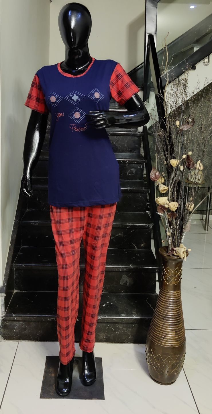 Cotton Printed Night Suits