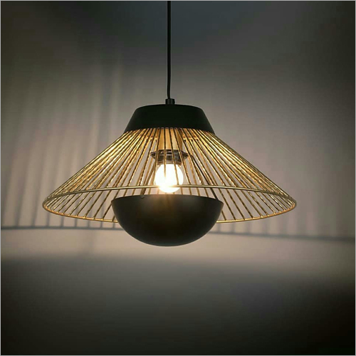 Golden Hanging Lamp