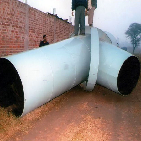 Y-पीस (पेनस्टॉक घटक) निर्माण