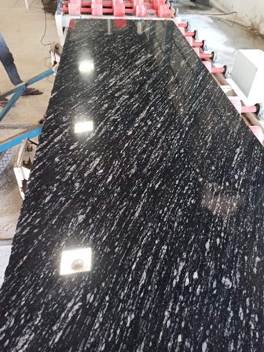 Black Markino Granite - 150-200 X 270-300 Cm, Polished Brown Surface Finish | Ideal For Elegant Flooring And Countertops