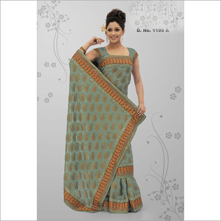 Ladies Embroidered Sarees