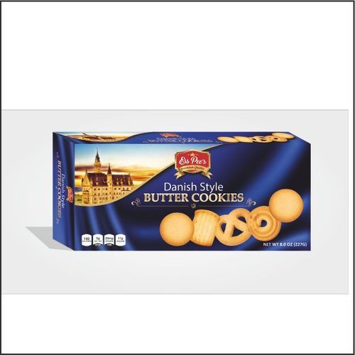 Danish Butter Cookies Fat Content (%): 25 Percentage ( % )