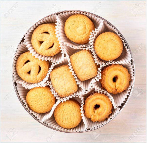 Danish Butter Cookies - Soft Round Cookies, 25% Fat Content | Gluten-free, Sugar-free, Sweet Flavors Of Cassia, Chocolate, Coffee, Cream, Fruity, Honey