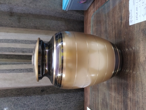 8" Brass Cremation Urn Funeral